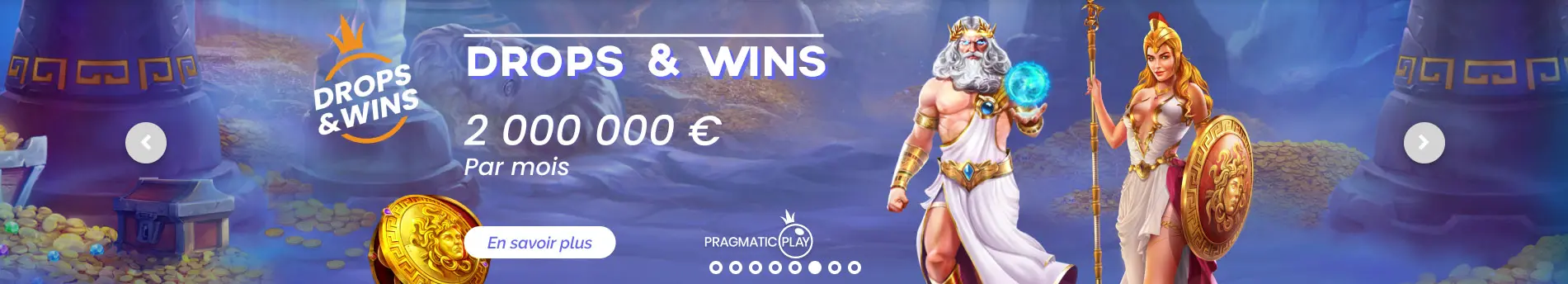 Drop and Wins BIG LUCKY CASINO 