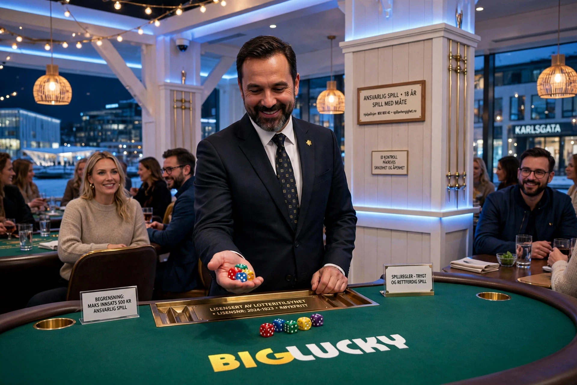 Craps hos Big Lucky Casino