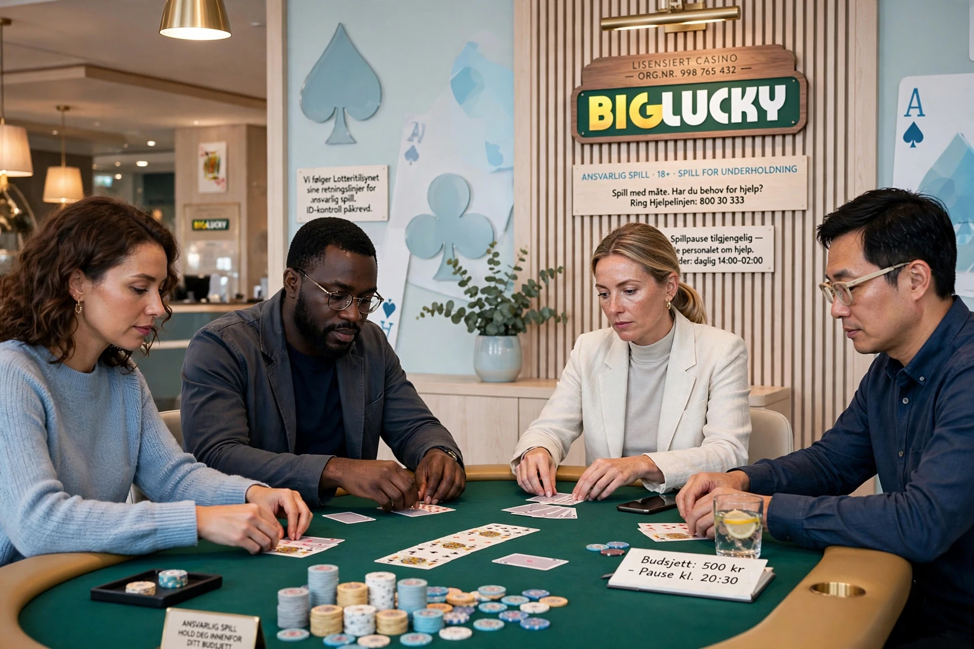 Nettpokerspill BIG LUCKY CASINO