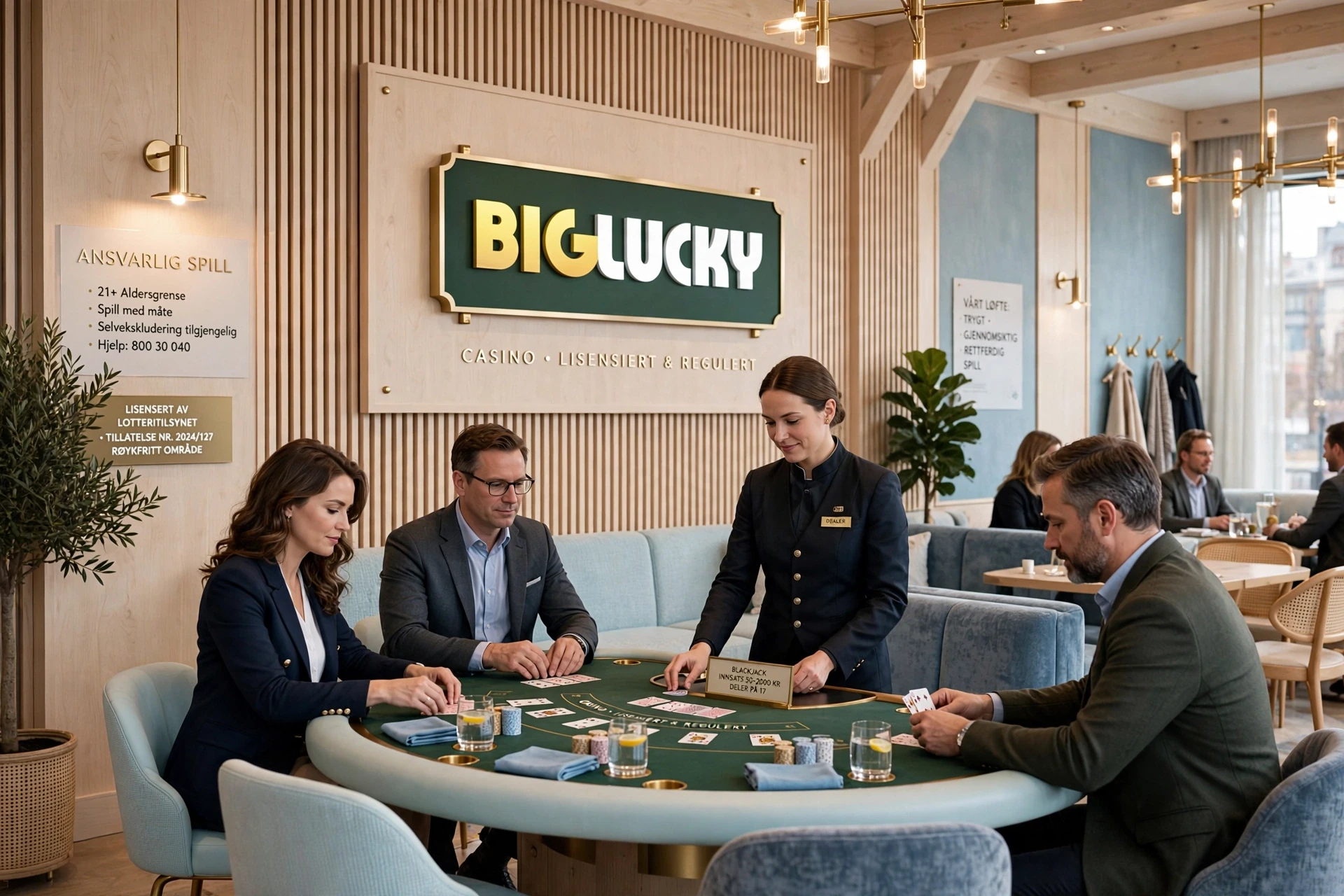 VIP spillrom kasino Big Lucky Casino